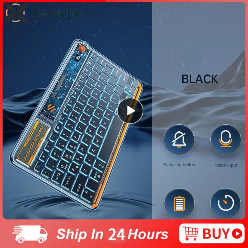 

Apply To Glory Voice Input Keyboard Glow Keyboard For 5pro Transparent Keyboard Applicable To Huawei Keyboard