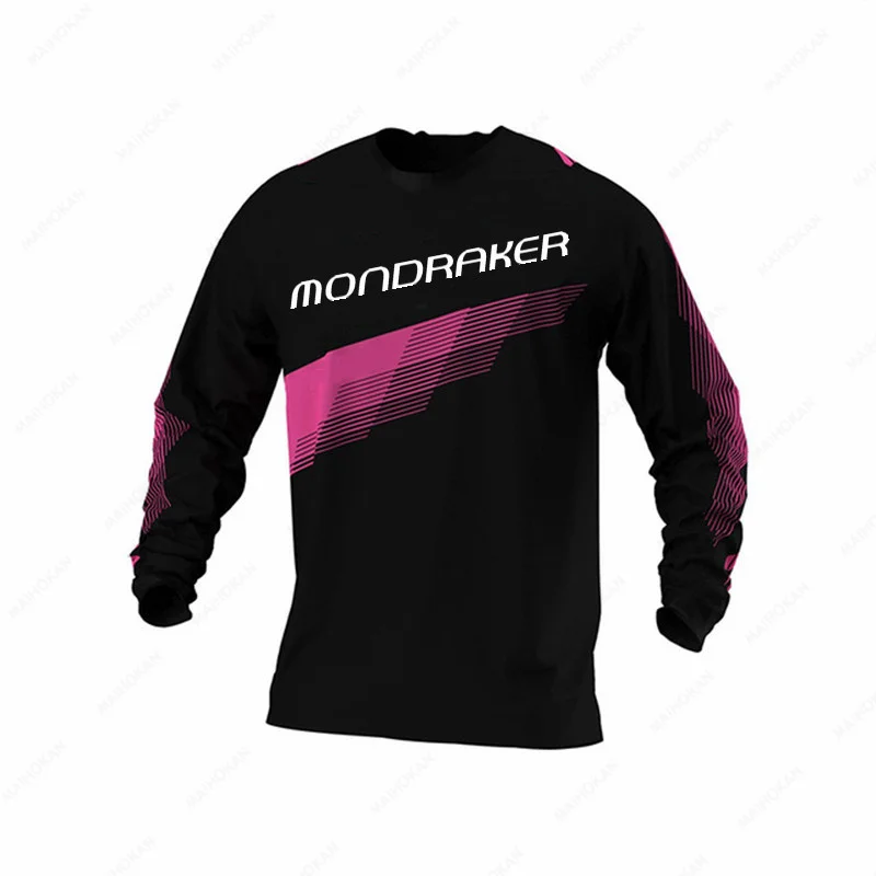 

2022 Men's Downhill Jerseys MONDRAKER Mountain Bike MTB Shirts Offroad DH Motocross Jersey Motocross Sportwear Racing Bike