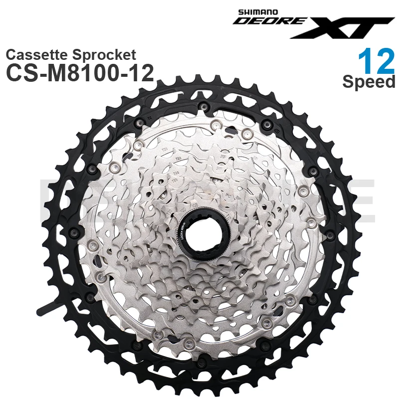 Звездочка для кассеты SHIMANO DEORE XT CS-M8100 M8100 Шторки горного велосипеда 12 Скоростей