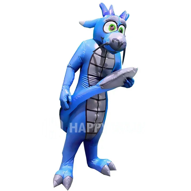 Надувной костюм в виде гриба реалистичный милый дракона для косплея Женская