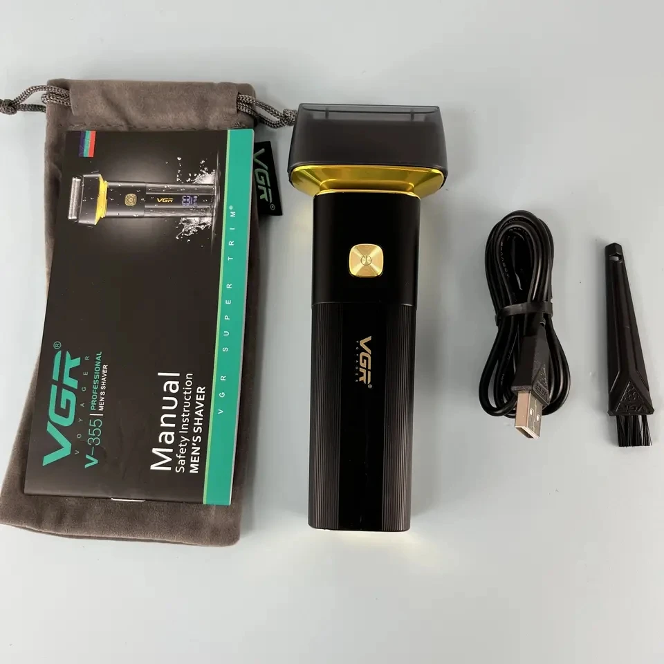 VGR Pro 3D Электробритва Для Мужчин Перезаряжаемый Триммер Влажной/сухой Плавающей