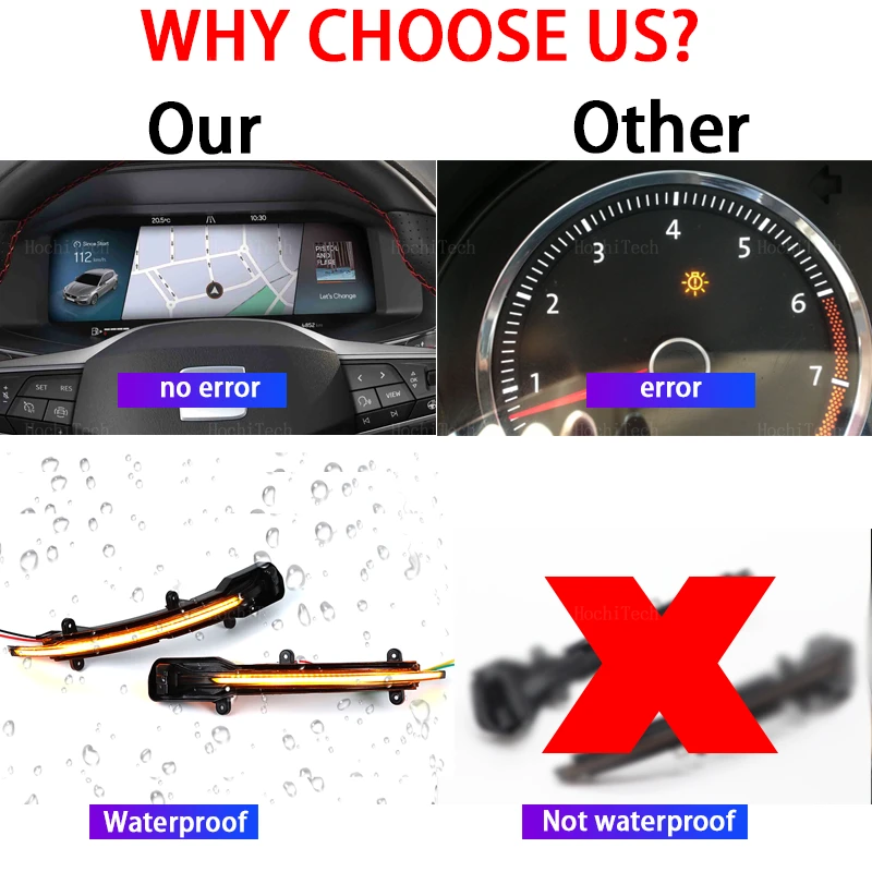 Audi Q5 SQ5 8R 2008-2017 Q7 SQ7 4L Facelift 2010-2015 Динамический вращающийся сигнал Зеркальный