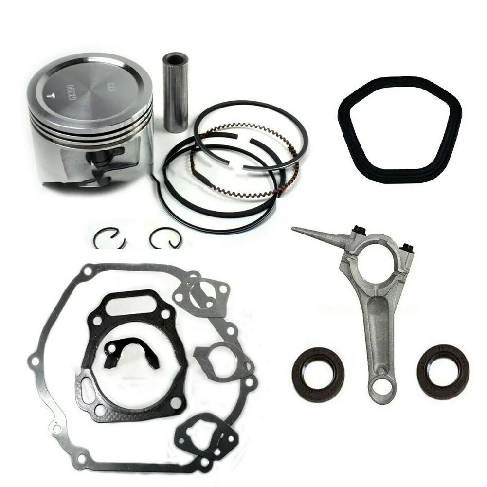 

For HONDA GX390 13HP Piston Rings Connecting Rod Seals Gaskets Engine Rebuild Kit Lawn Mower Spare Parts Garden Tool