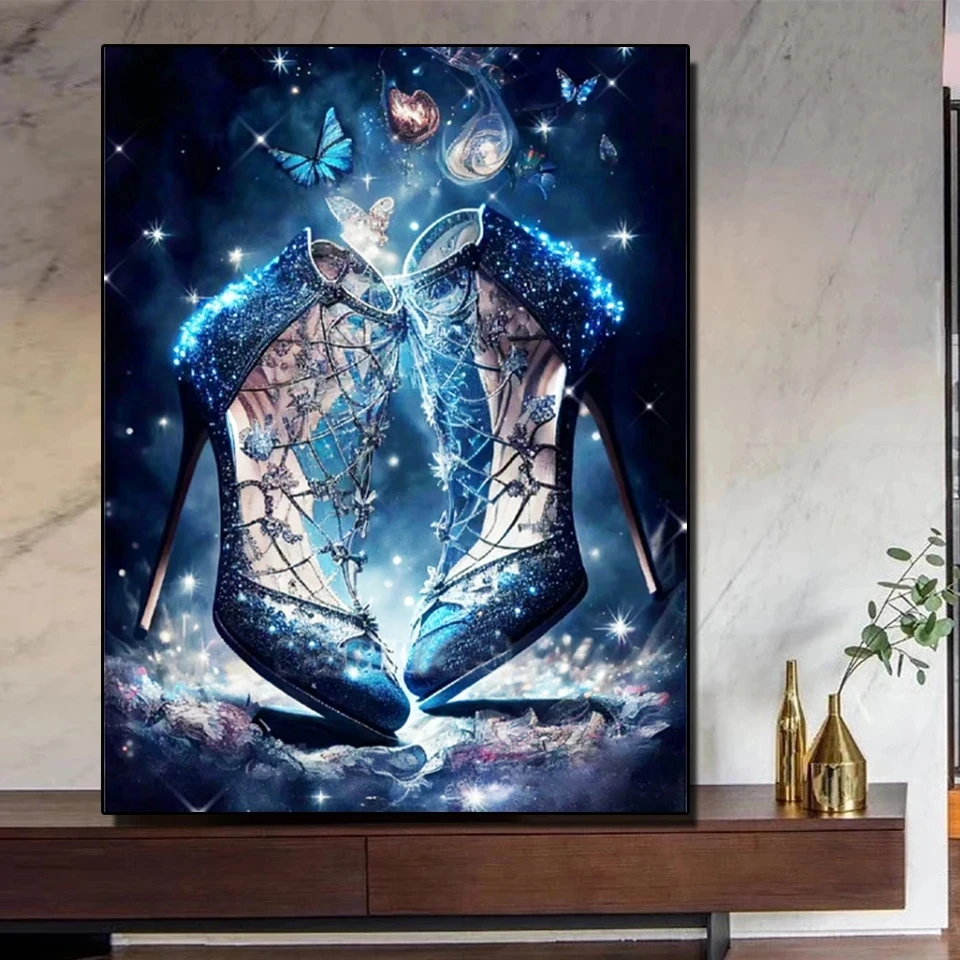 Алмазная мозаика 5d «сделай сам» на высоком каблуке, V116