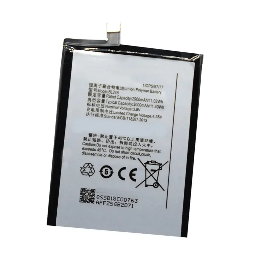 Оригинальный аккумулятор BL246 2900 мАч для Lenovo vibe Shot Z90 Z90-7 Z90-3 аккумуляторы мобильных