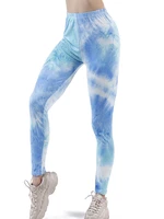 viianles sport fitness trousers women tie dye printed leggings new high waisted stretchy pants skinny jogging 2022 hot sale