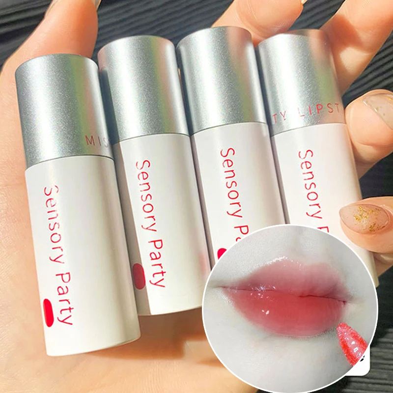 

Mirror Glass Lipstick Matte Velvet Lip Gloss Waterproof Moisturizing Lip Stick Long Lasting Women Sexy Red Lip Makeup Cosmetics