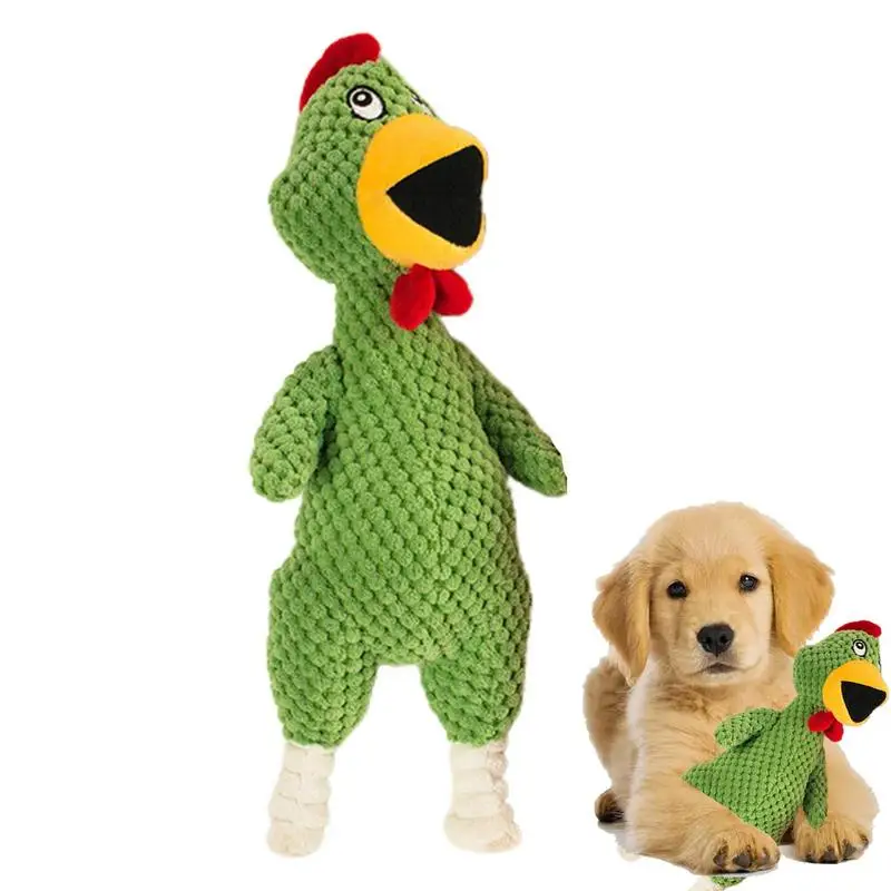 

Plush Squeaky Dog Toys Pets Relieve Boredom And Scream Chicken Toys Pet Plush Chewing Molar Toy Squeak Pet Chew Toys Pet Dog