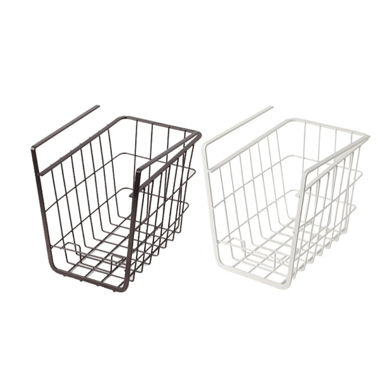 

Hanging Storage Basket Large Capacity Storage Rack Layered Partition for Closet