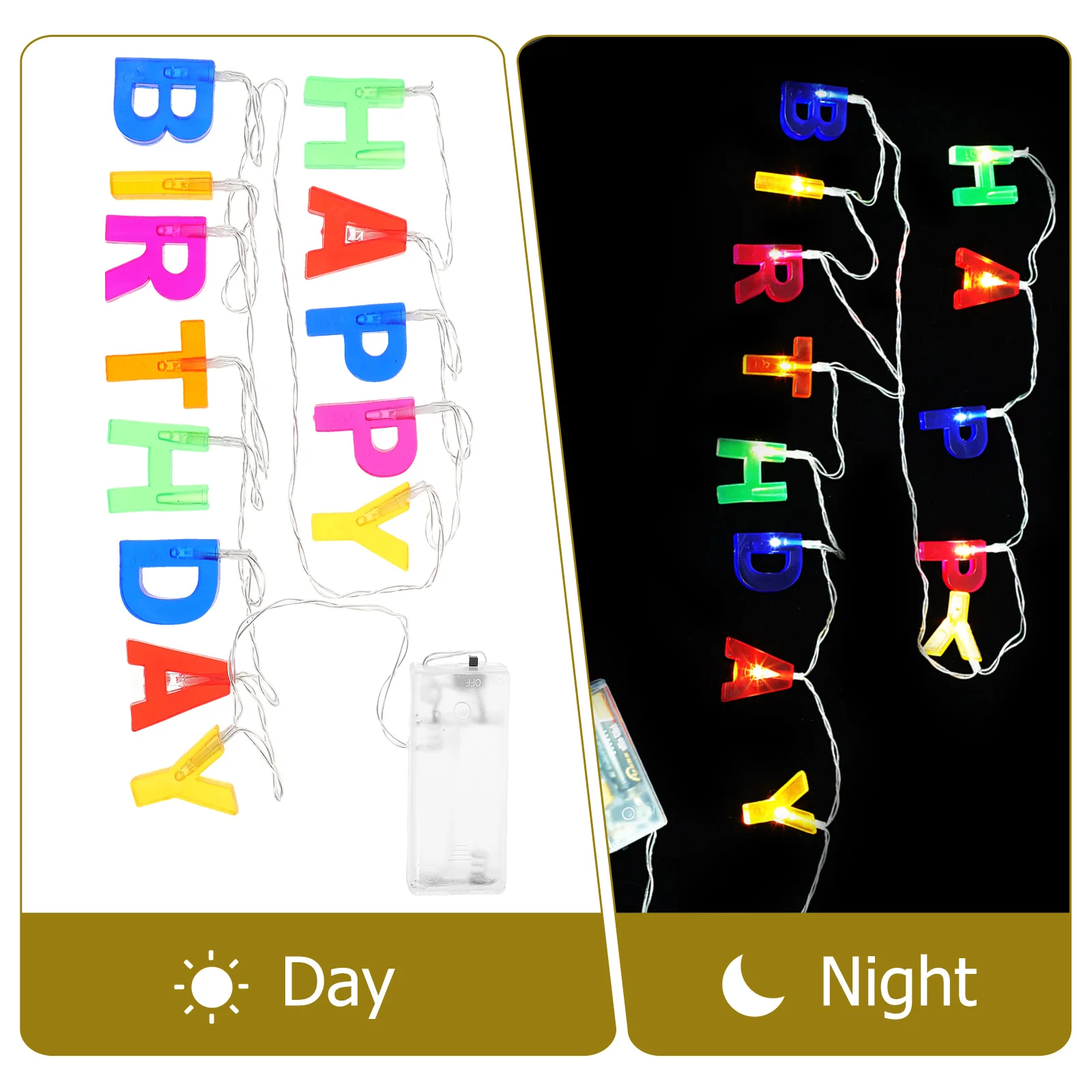 Светодиодные гирлянды LEDMOMO с управлением светодиодными буквами для украшения