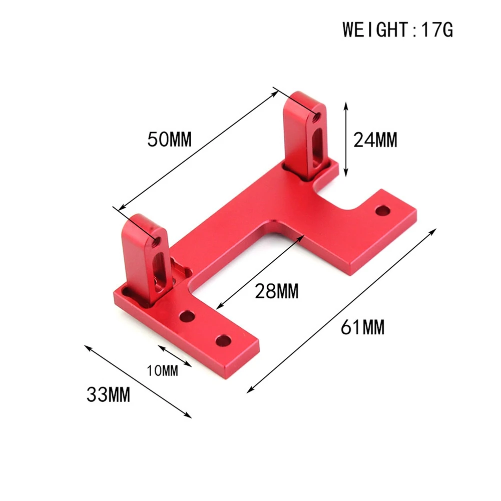 Metal Steering Servo Mount SR-0133 for 1/14 Tamiya RC Semi Tractor Truck Tipper SCANIA King Hauler MAN Upgrades Parts,3