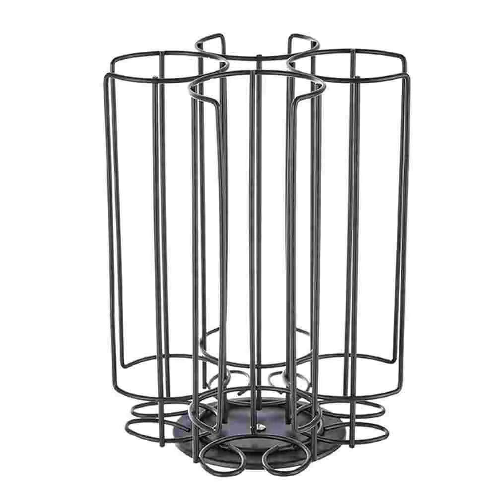 

1Pc Large Capacity Capsule Coffee Holder Rotation Coffee Storage Rack for Home