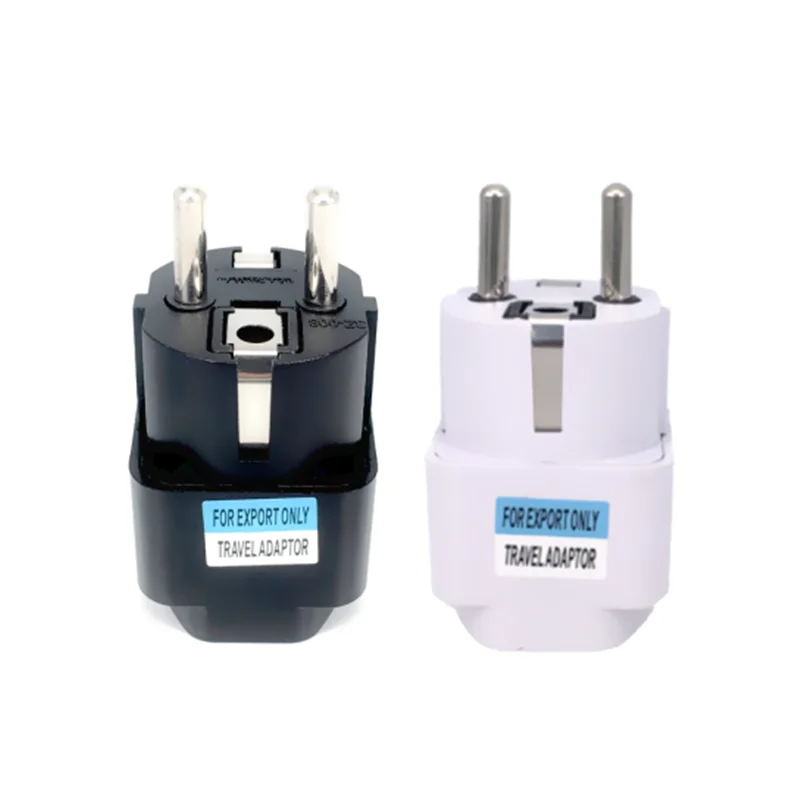 

NEWCE 1pcs Universal EU Plug Adapter International AU UK US To EU Euro KR Travel Adapter Electrical Plug Converter Power Socket