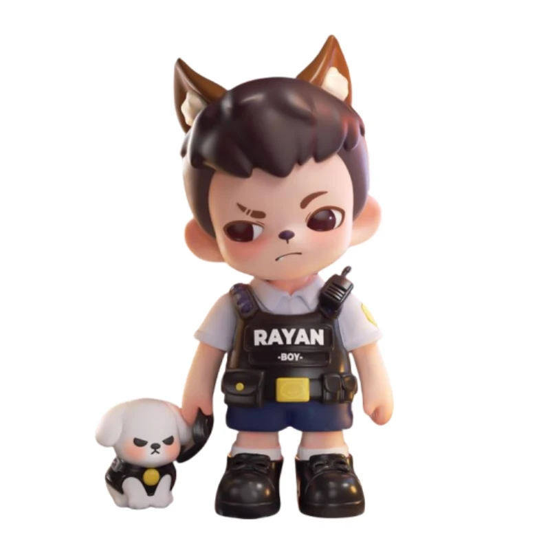 Подлинная серия Rayan Special Policeman Wolf Elevator аниме-фигурка игрушка модель коллекция