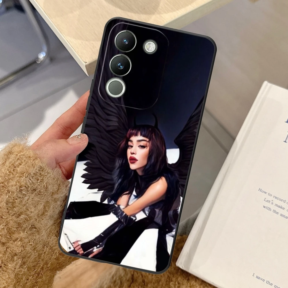 Чехол для телефона с рисунком Danna Paola черный мягкий чехол VIVO Y95 Y93 Y31 Y20 V19 V17 V15 Pro X60 NEX