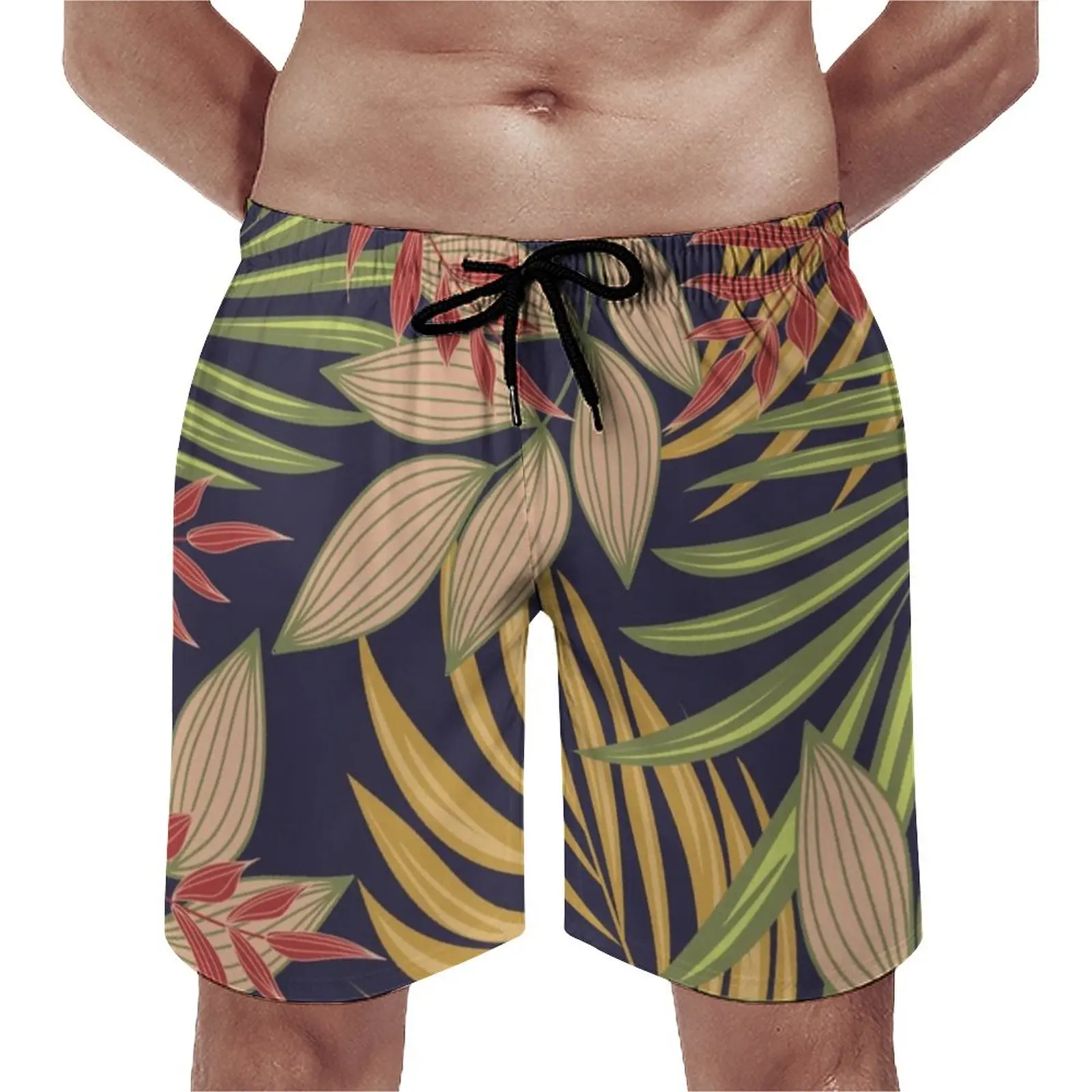

Bright Abstract Seamless Pattern Cactus Printed Board Shorts Cactus Plants Botanical Beach Shorts Hot Sale Comfortable Trunks