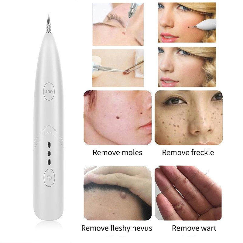 

Лазерная плазменная ручка с зарядкой от Usb Mol, инструмент для удаления татуировок в темных тонах, Прямая поставка, лазерная ручка от акне, портативная машина для удаления морщин