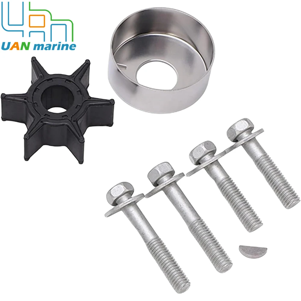 6H4-W0078 Yamaha 40 50 hp 2-тактный комплект крыльчатки водяного насоса 1984-94 6H4-W0078-00 6H4-W0078-A0