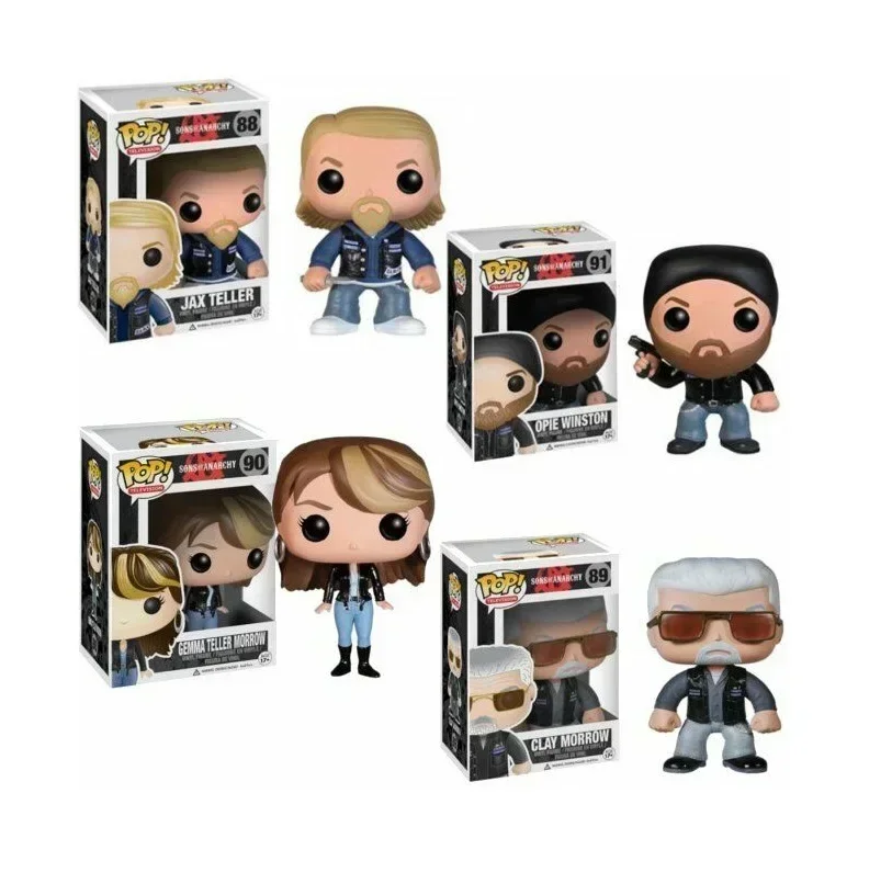 Funko Pop Sons of Anarchy Clay Morrow 89. #   Opie Winston Lex Luthor Jax Teller Gemma Teller 88 #   90 #   91 #   Виниловые фигурки игрушек (art.: 3920cbf7db80f) - 3920cbf7db80f