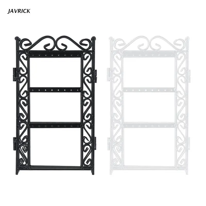 

Folding Fence Hair Hoop Storage Ornaments Jewelry Display Stand Necklace Rack