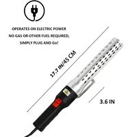 Электрический проводной фен для барбекю#1