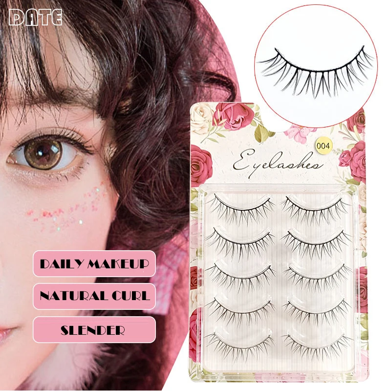 

5 пар, накладные ресницы для женщин