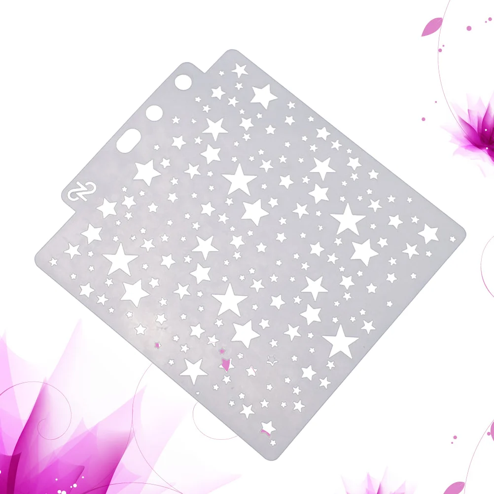 

Star Stencil, Drawing Stencil Hollow Out, Assorted Patterns Painting Template for Painting on Wood Wall Notebook Craft DIY Cake