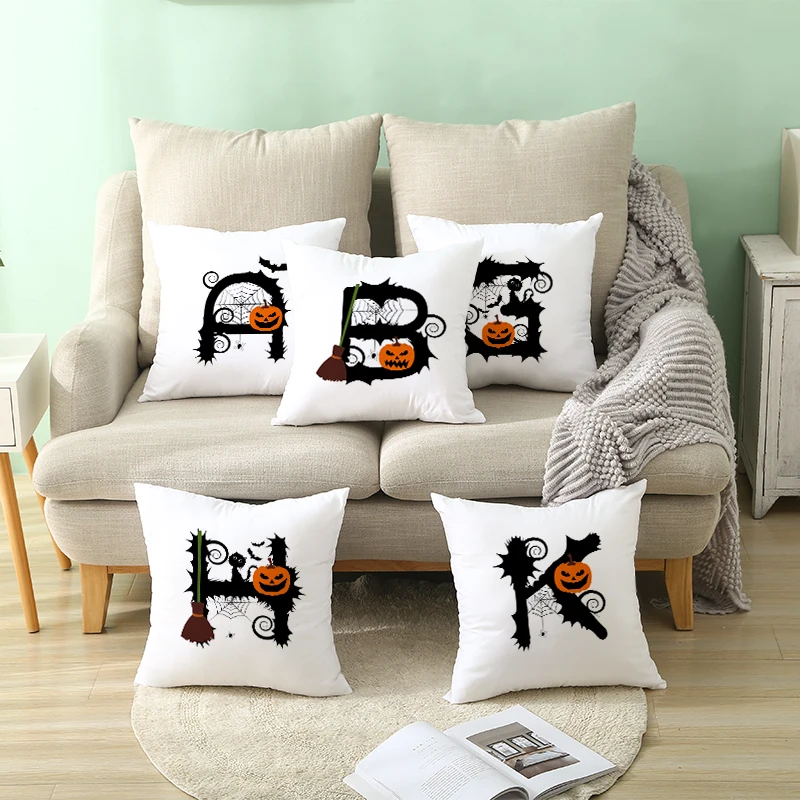 

Наволочка с надписью «Хэллоуин»