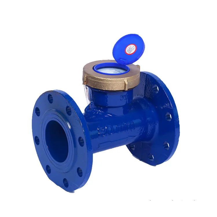 

DN100 large diameter industrial water flange connection cold water meter