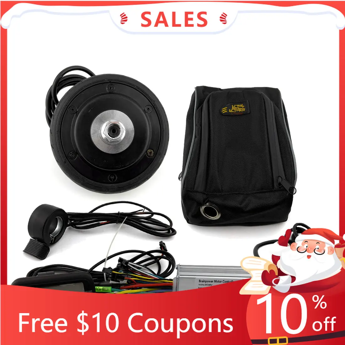 

Lfaster 5 Inch Escooter Parts Accessories Electric Scooter Motor With Accelerator Thumb Throttle LDC Display