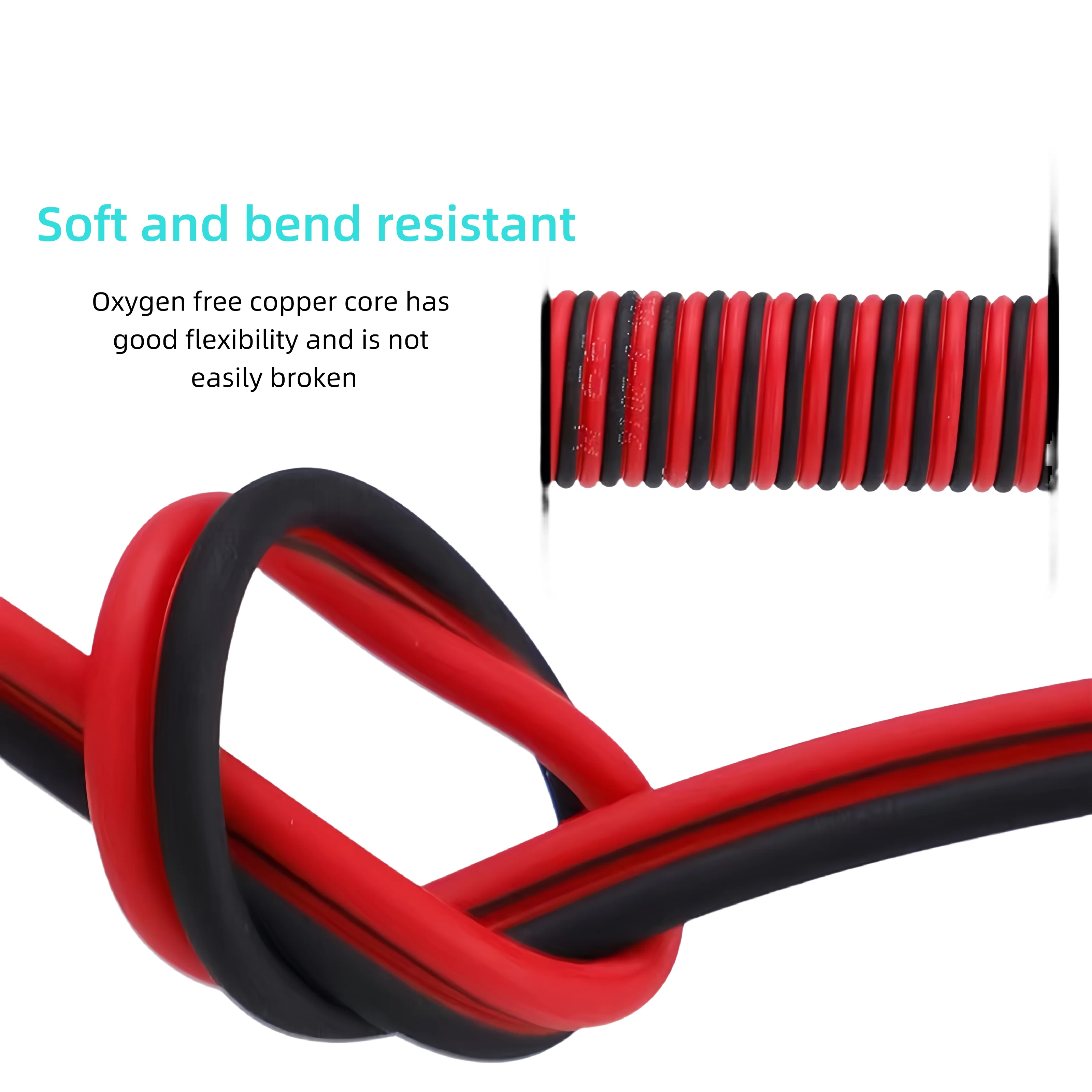 2468 2-контактный Электрический провод из луженой меди изолированный расширение