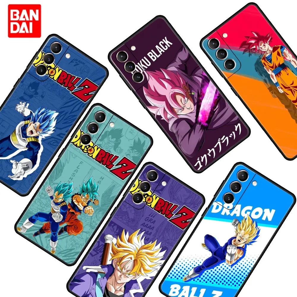 

Shell Case for Samsung Galaxy S22 S21 S20 S10 Plus Ultra FE 4G 5G S22Plus S20Plus S21Plus Funda Soft Anime Dragon Ball Goku