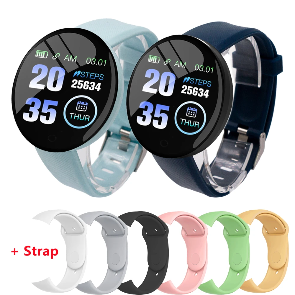 

Умные цифровые наручные часы для фитнеса, часы с напоминанием о сообщениях, будильник, удаленная камера, пульсометр, мониторинг сна, спортив...