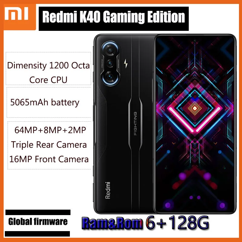 

Смартфон Xiaomi Redmi K40, 6 + 128 ГБ, 8 ядер, 1200 Гц, 64 мп