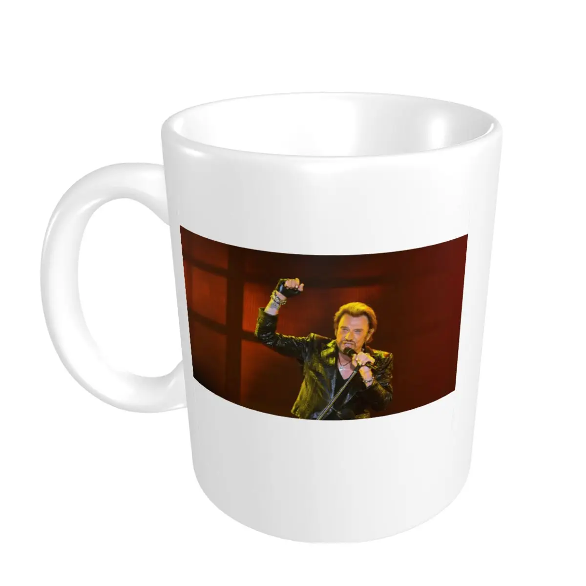 

Promo Funny Johnny And Hallyday(3) Mugs Humor Graphic R337 CUPS Print tea cups