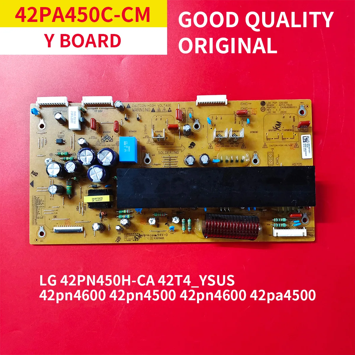 Original Y Board EAX64286001 EBR73575201 for LG 42PA450C-CM 42T4_YSUS 42PN450H-CA Used and Good Working for Power Supply Board