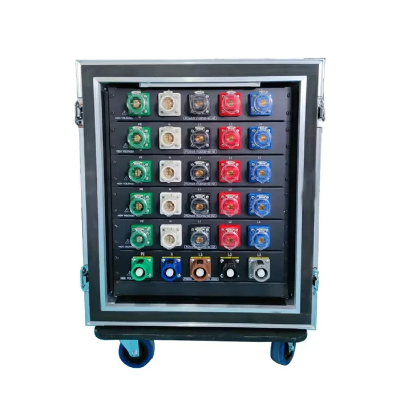 Трехфазный распределительный блок Camlock с входным напряжением 400 А