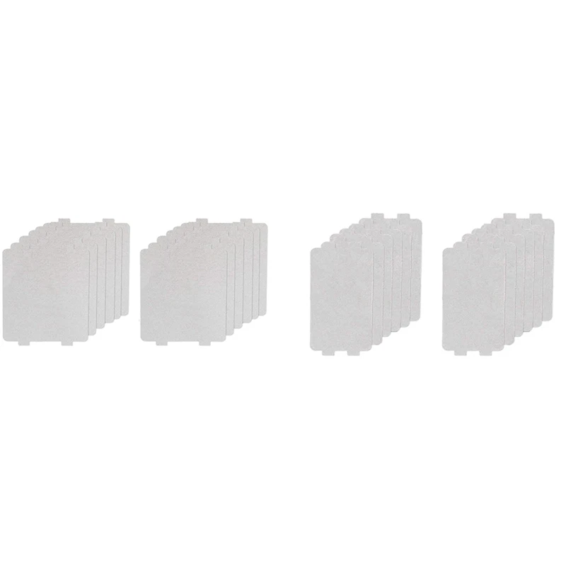 

10Pcs Mica Sheet Wave Guide Cover Microwave Wave Plates Parts Mica Plate Spare Parts