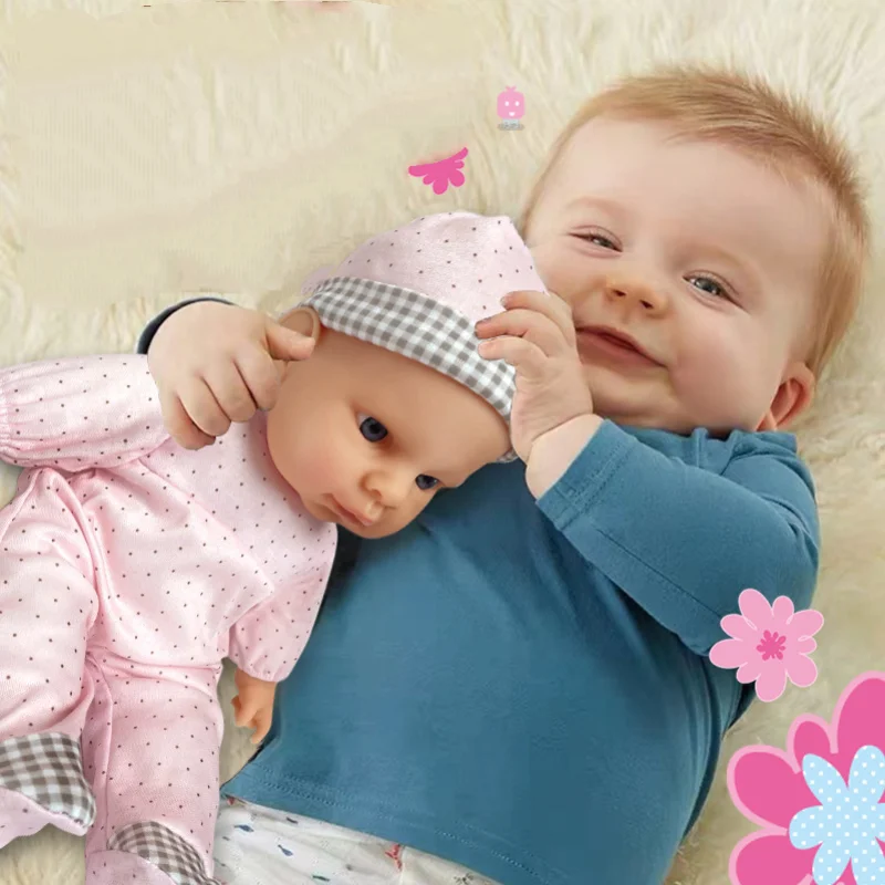 38 см Reborn Baby Doll 16 дюймов виниловая лицевая сторона мягкая PP Хлопок Body Company как