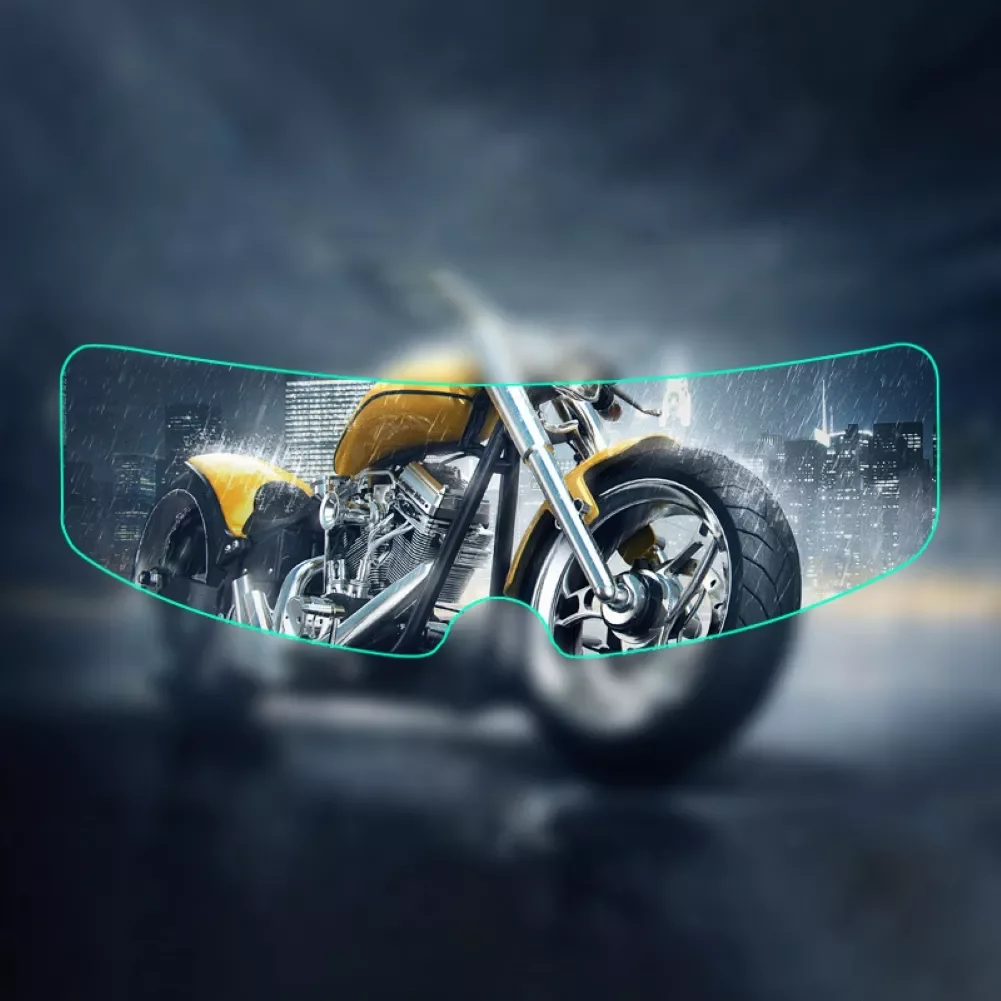 

Motorcycle Motorbike Helmet Visor Lens Anti-Fog Clear Film Sticker