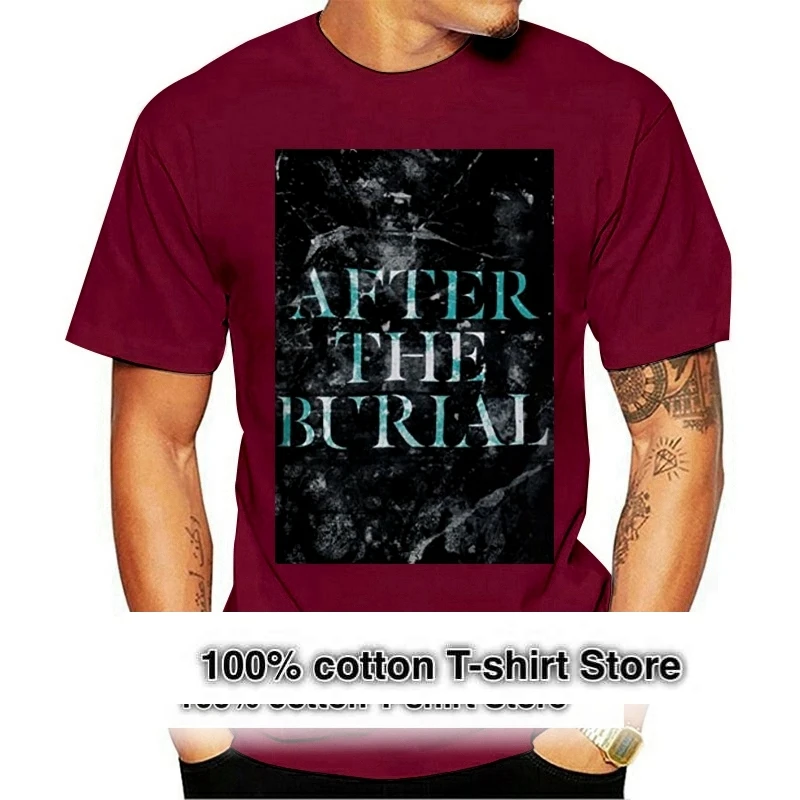 

Men T Shirt After The Burial Ice Wall Short Sleeve Funny Black Funny t shirt Novelty Tshirt Women