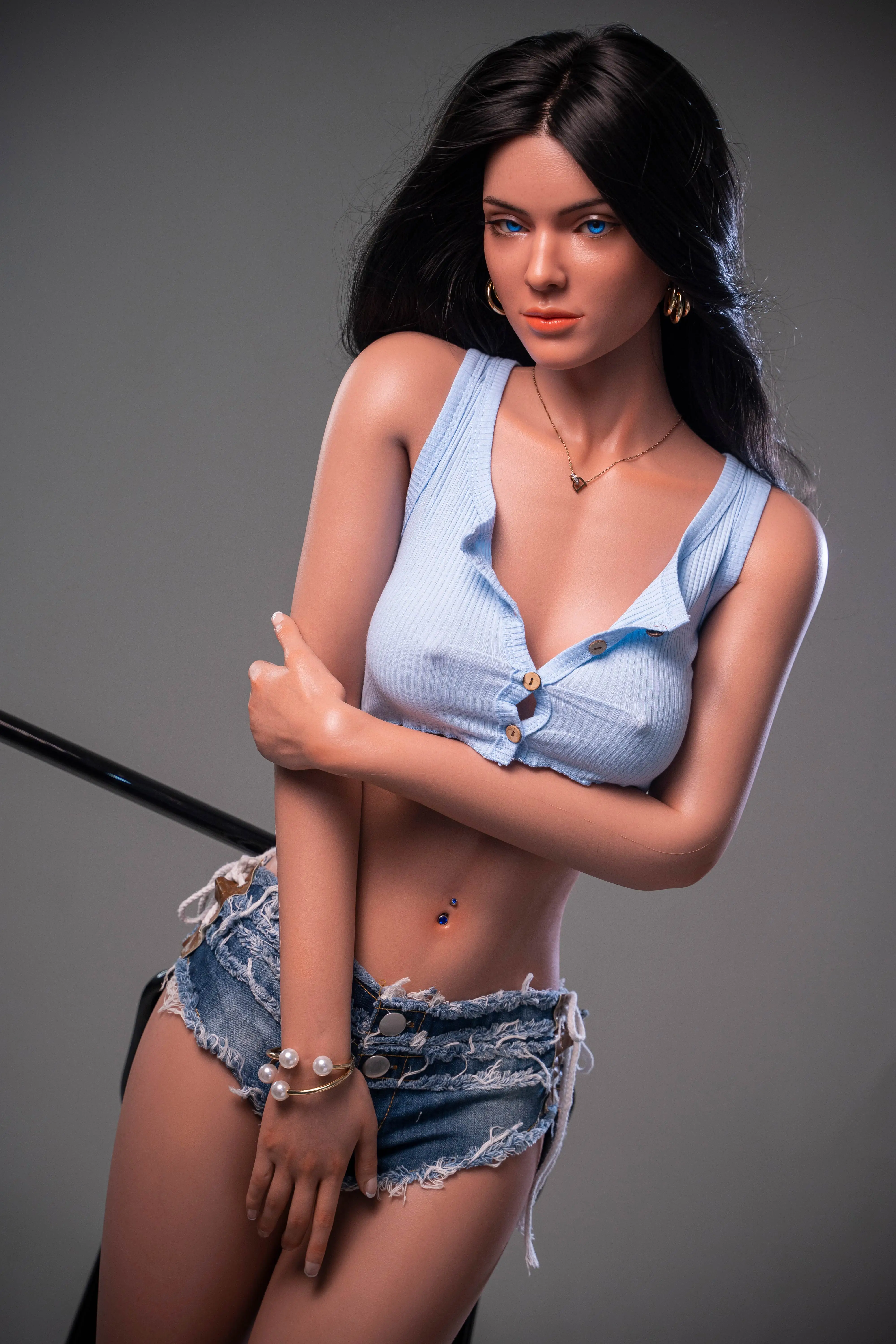 Реалистичная Силиконовая секс-кукла от производителя 167 см реальная Стандартная