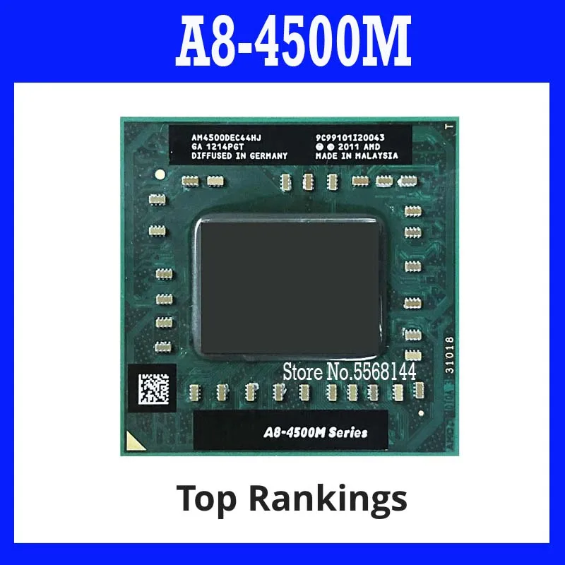 

40%off AMD A8-Series A8-4500M A8 4500M 1.9 GHz Quad-Core Quad-Thread CPU Processor AM4500DEC44HJ Socket FS1