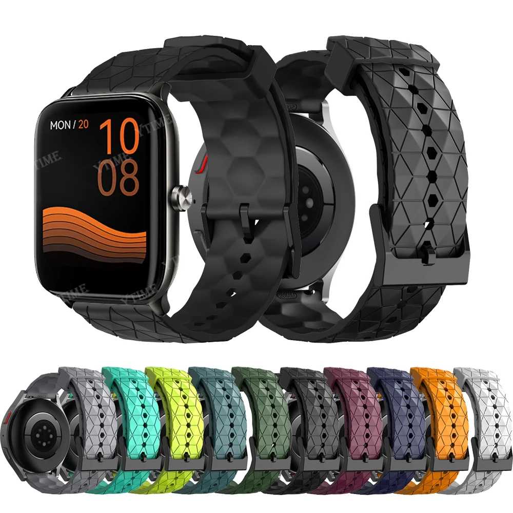 

Silicone Strap For Haylou GST RT2 Smart Watch Band 20mm 22mm Sport Belts For Haylou RS4 Plus RT2 LS10/LS02/RT/LS05s/RS3 Correa