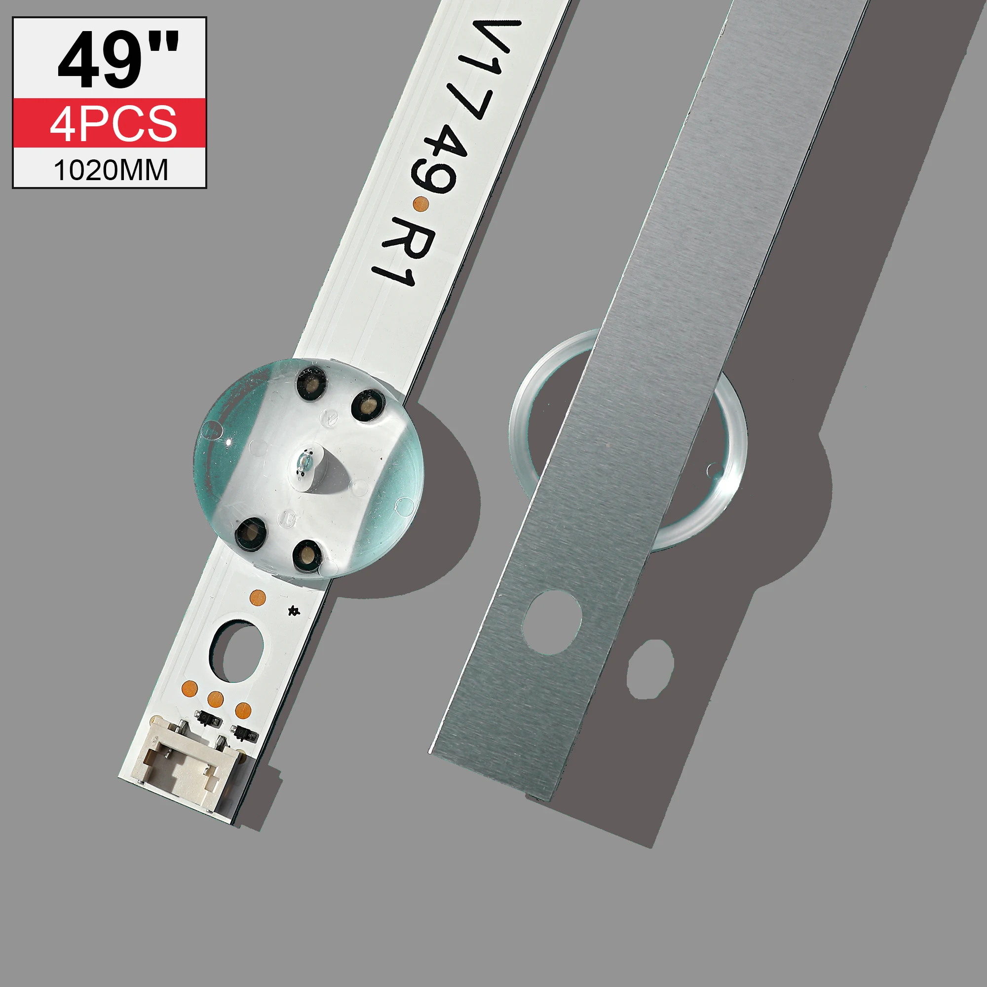 LED Backlight strip(4For LIG 49LJ614V 49UJ6525 49UJ6585 49UV340C 49UJ6565 49UJ651V 49UJ670V 49UJ701V V17 49 R1 L1 ART3 2862 2863