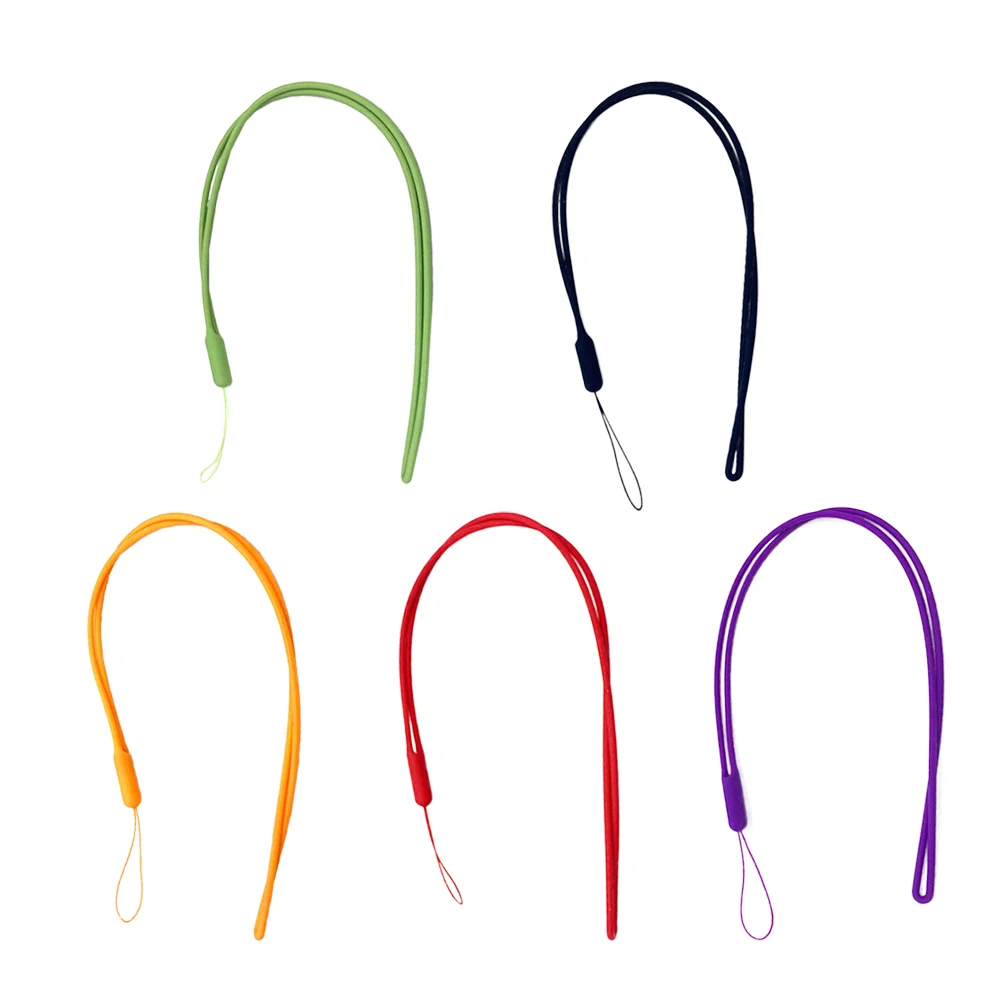 

Lanyardstraps Strap Rope Lanyards Strings Breakaway Office Camera Chain Mobile Hanging Charms Rubber Neck Keychain Finger Case