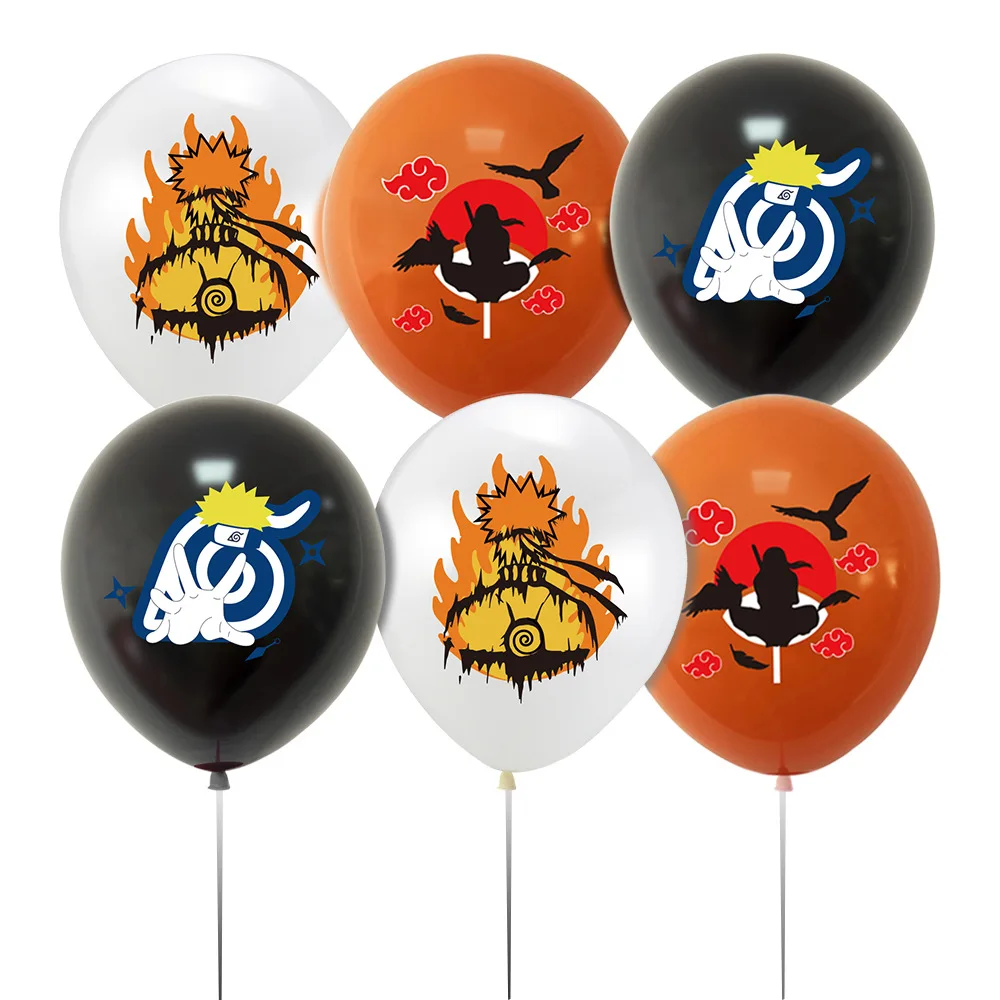 

New 2.8g 12 Inch Children's Birthday Party Balloon Decoration Arrangement Ninja Latex Balloon