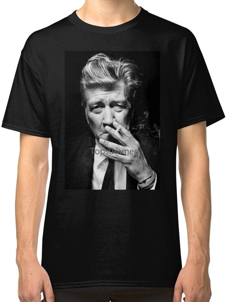 

David Lynch Men'S Black Tshirt Tees Clothing