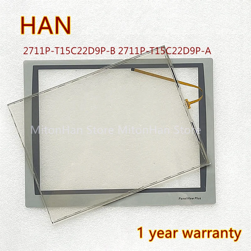 

Стеклянная Сенсорная панель 2711P-T15C22D9P-B 2711P-T15C22D9P-A для PanelView Plus 7, защитная пленка для дигитайзера, верхний слой
