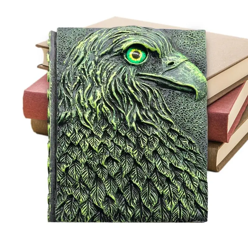 

DND Journal With 3D Embossed Unique Eagle Embossed Book Great RPG Accessories Fantasy Gift For DM's & Players Men Or Women